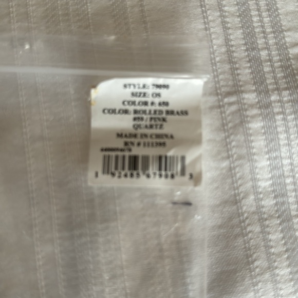 NWT TORY BURCH  Pink leather logo charm double wrap bracelet gold tone XS S M L - Picture 5 of 5